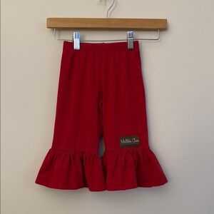 Matilda Jane Red Casual‎ Ruffle Bottoms